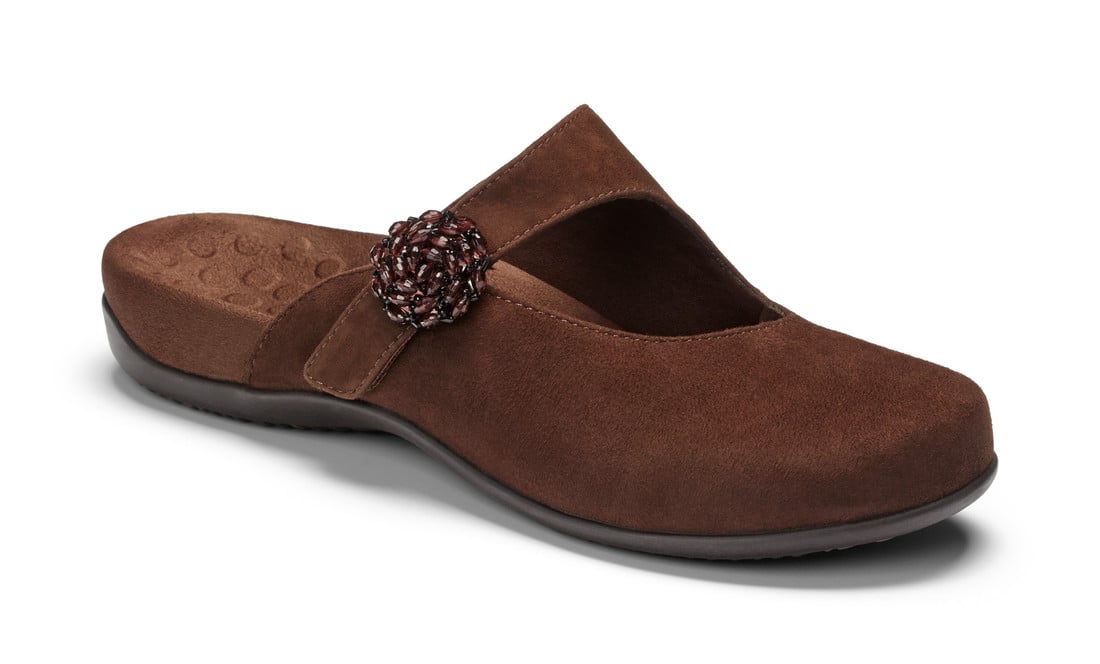 Vionic Joan Womens Luxurious Slip-On - Dark Brown