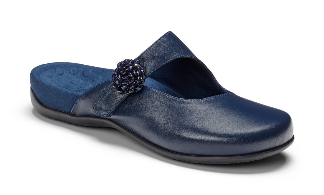 Vionic Joan Womens Luxurious Slip-On - Navy