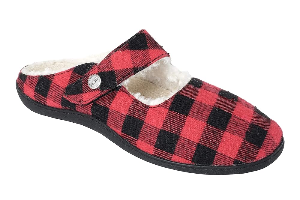 Revitalign Oceanside Women's Slippers - Buffalo Check