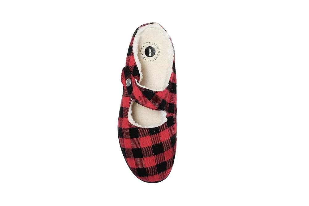 Revitalign Oceanside Women's Slippers - Buffalo Check