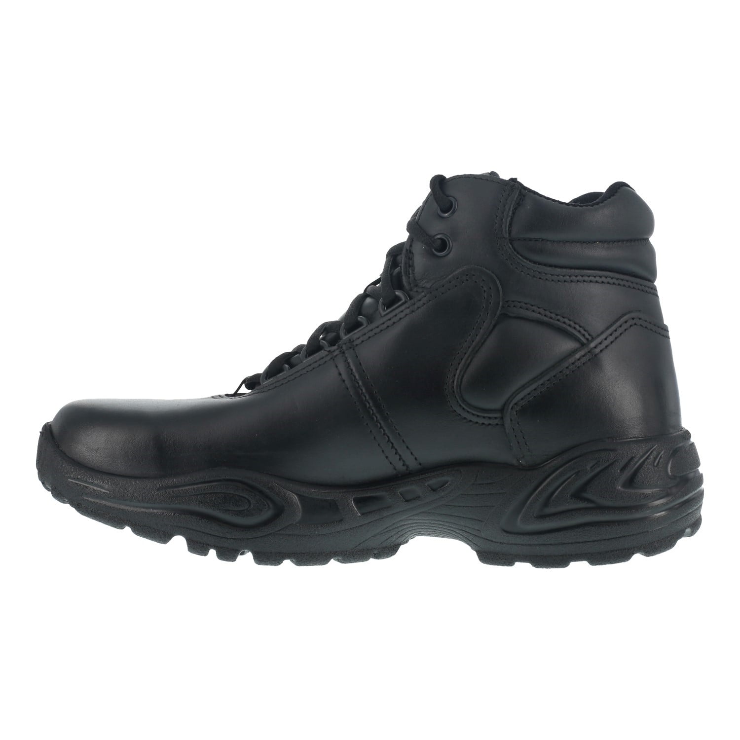 Reebok Work Postal Express Approved Women's Soft Toe Boot - Black - Side View