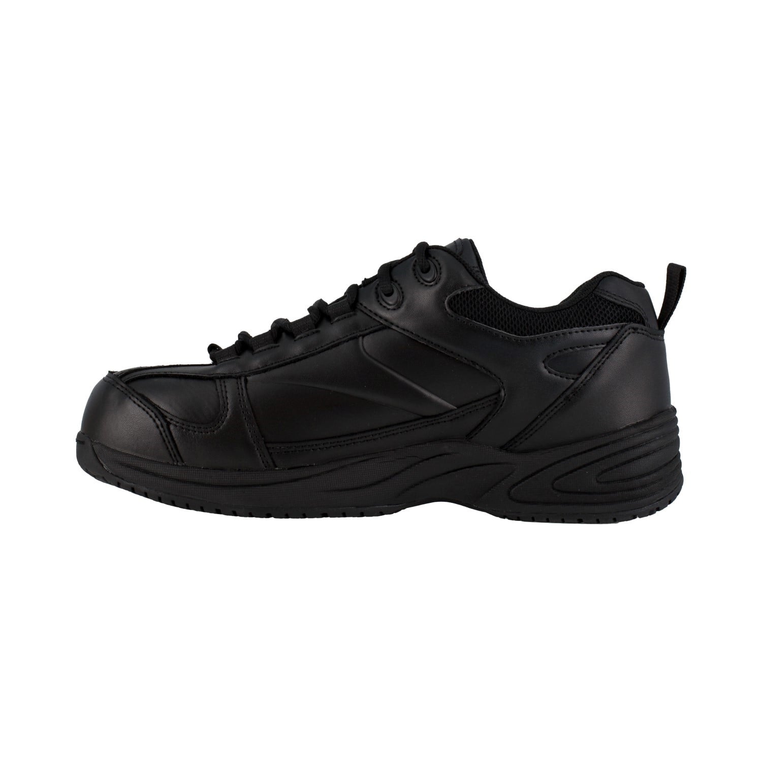 Reebok Work Women's Jorie CompToe Slip-Resistant Work Shoe - Black - Side View