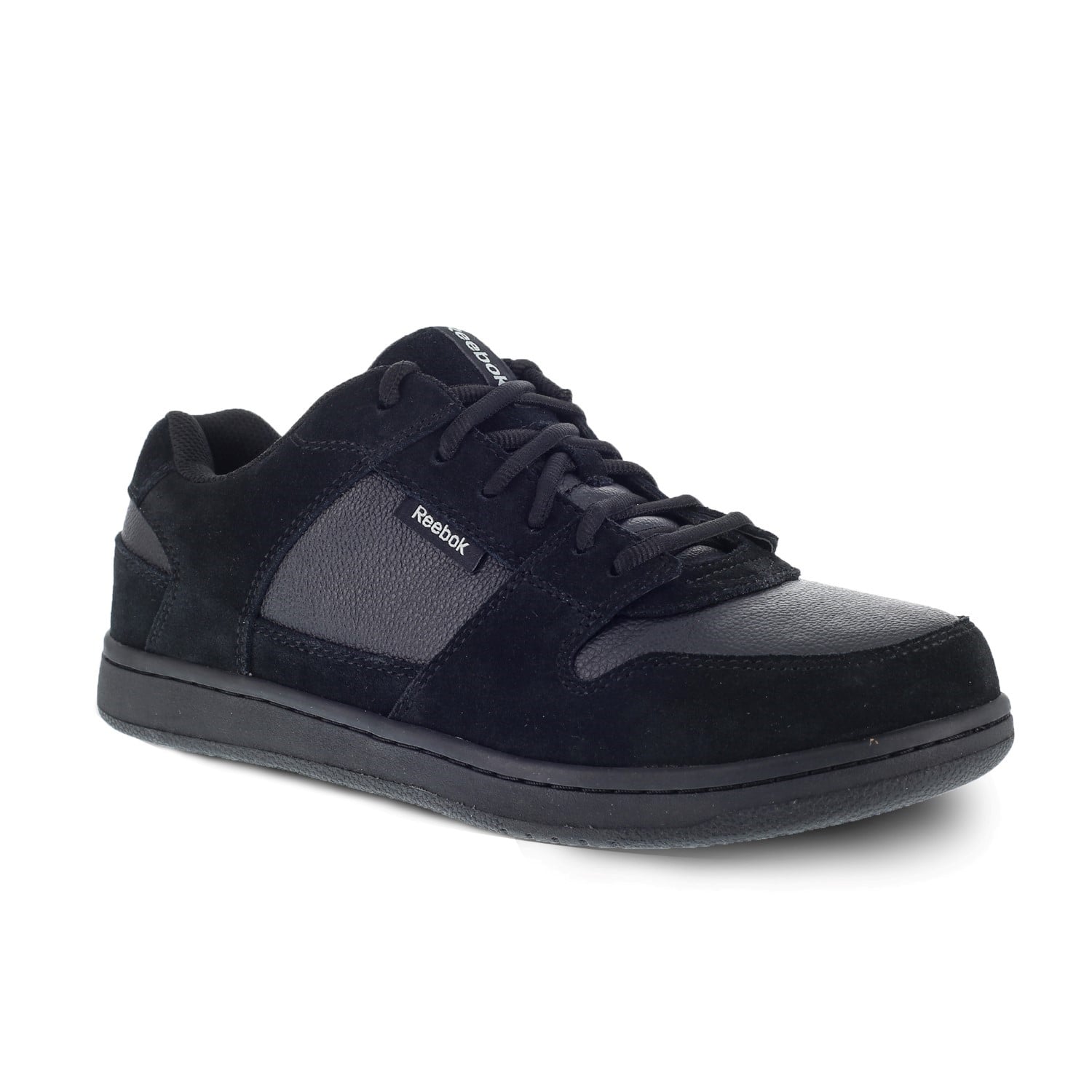 Reebok Work Women's Steel Toe Skate Shoe - Black - Profile View