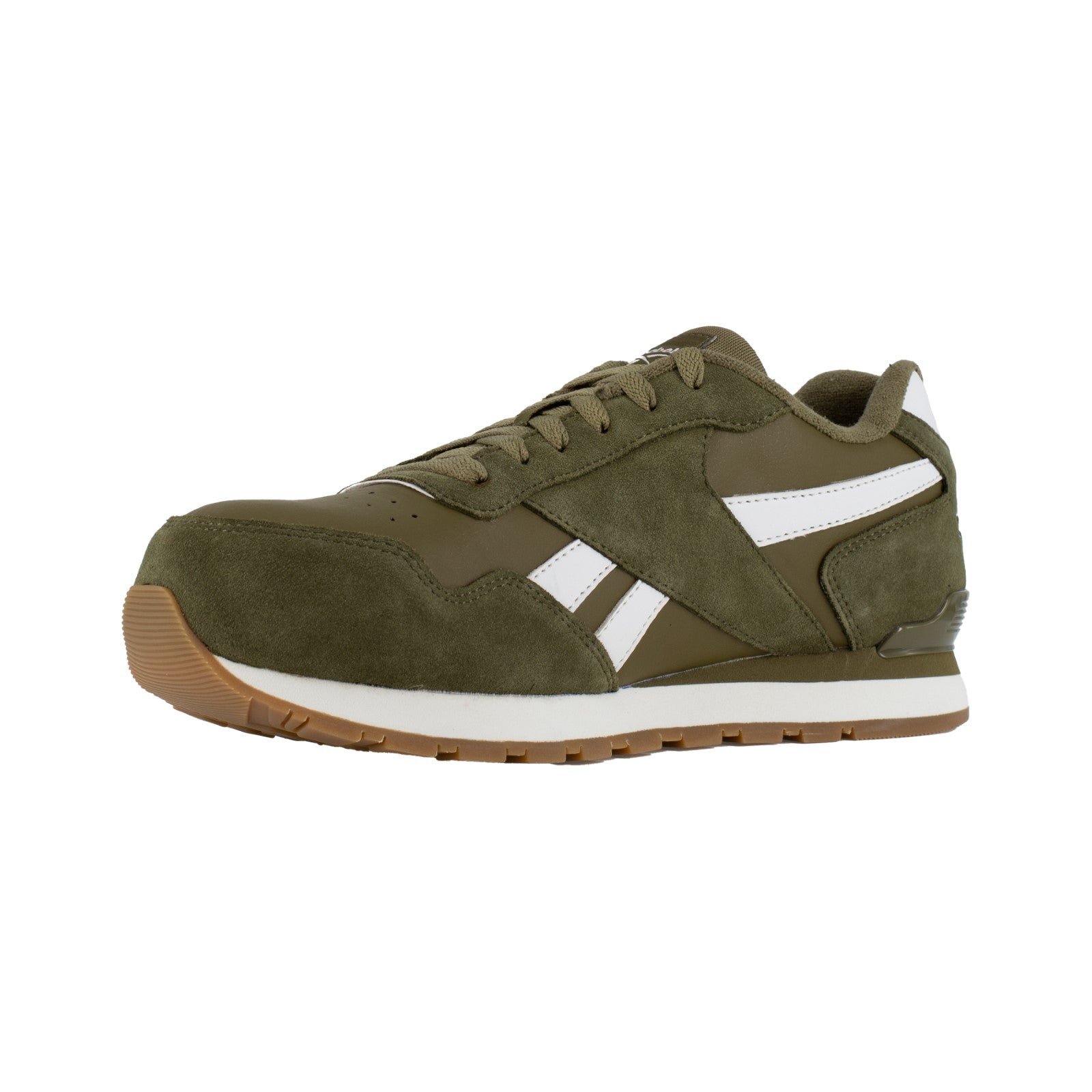 Reebok Work Men's Harman Work EH Comp Toe Sneaker - Olive - Other Profile View