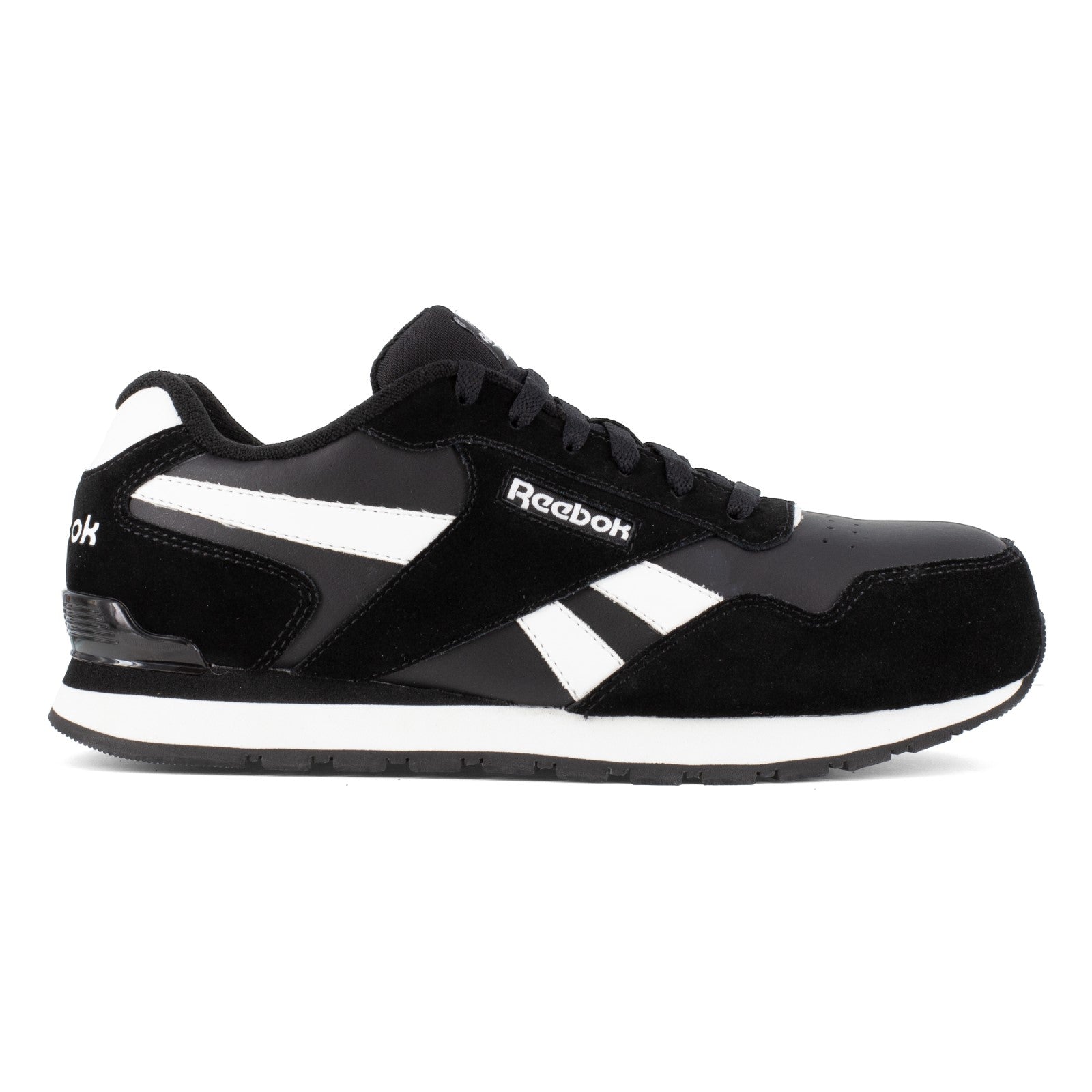 Reebok Work Harman Work SD Comp Toe Sneaker Black-White - Black - Side View