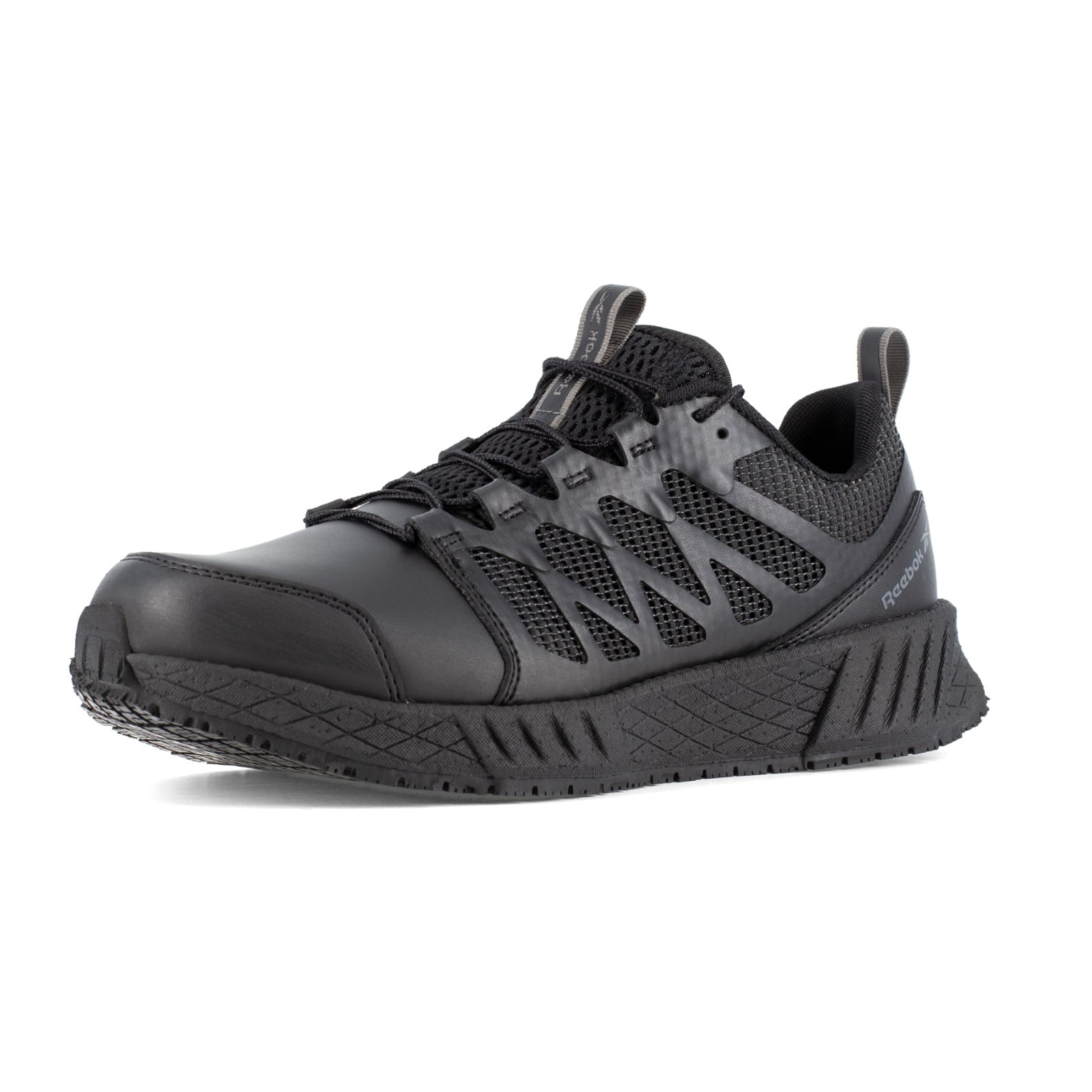 Reebok Work Women's Zip Pulse Work EH Comp Toe Athletic Work Shoe - Black/Pink - Other Profile View
