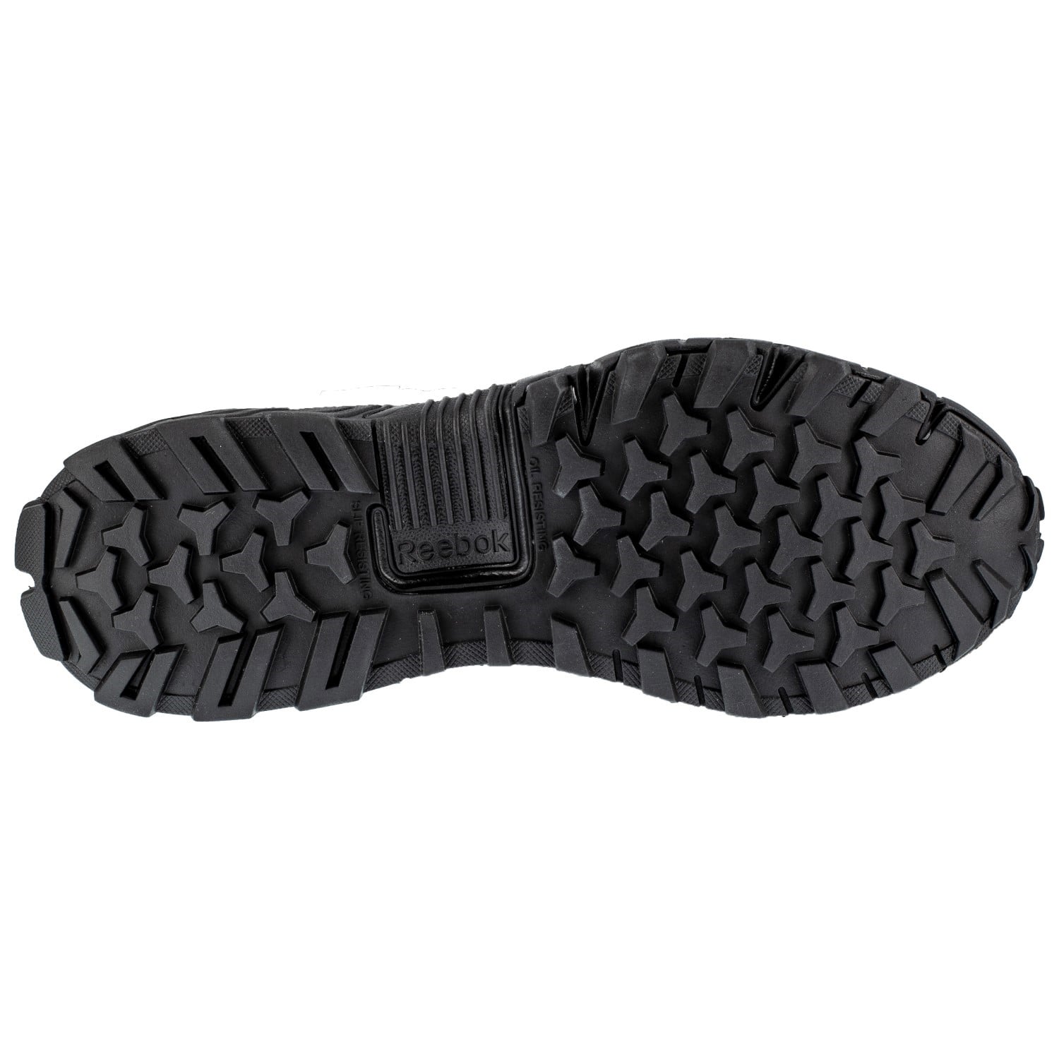 Reebok Work Men's Trailgrip Tactical 8" Soft Toe Duty Boot WP 200g Insulated - Black - Outsole View