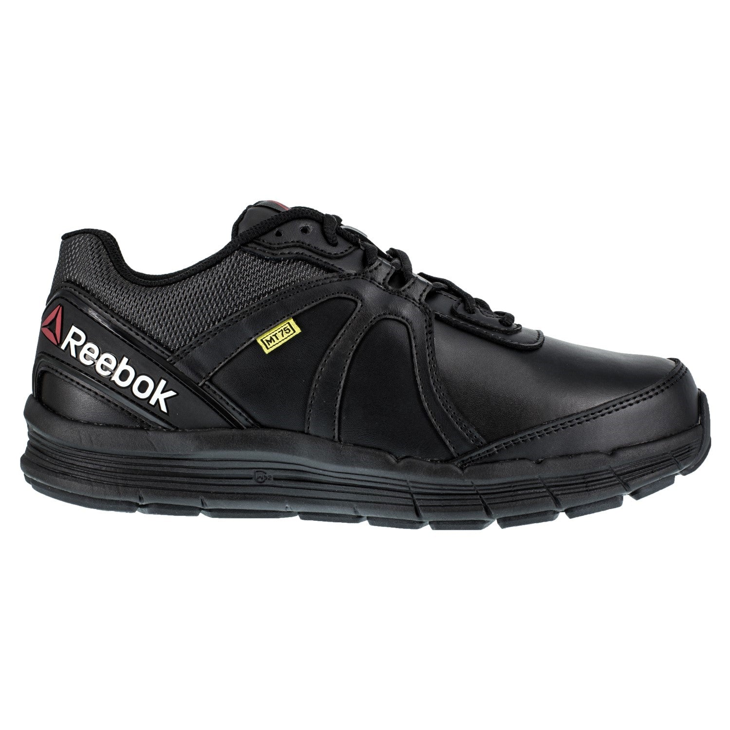 Reebok Work Women's Guide Industrial Soft Toe Shoe - Black - Side View