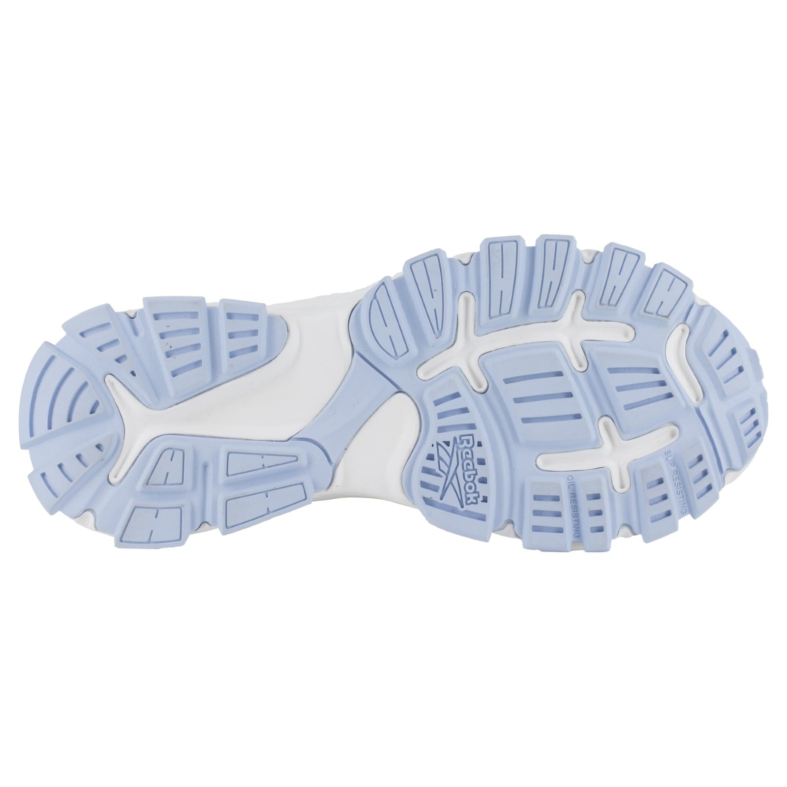 Reebok Work Women's Hyperium Work Retro Trail Running Work Shoe with Cushguard Internal Met Guard - Grey  - Outsole View