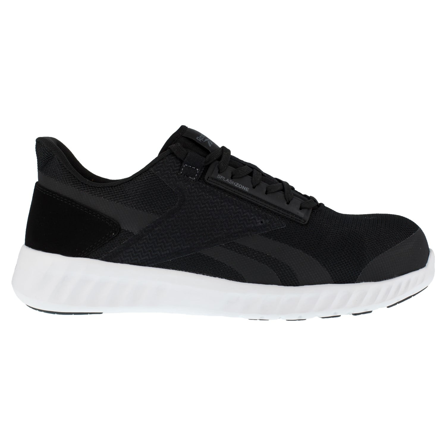 Reebok Work Women's Sublite Legend Comp Toe Athletic Work Shoe - Black - Side View