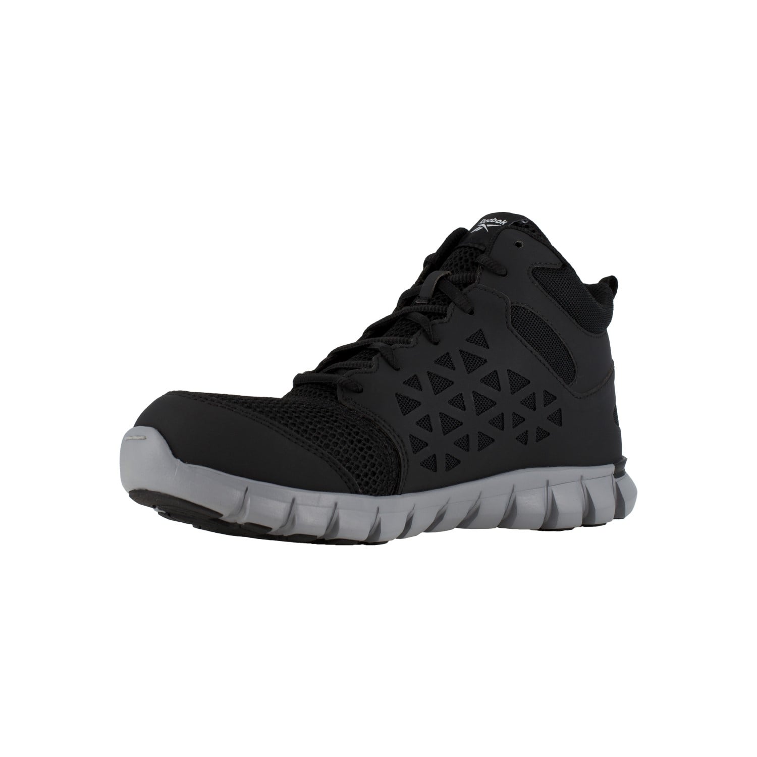 Reebok Work Men's Sublite Cushion Alloy Toe Work Boot ESD - Black - Other Profile View