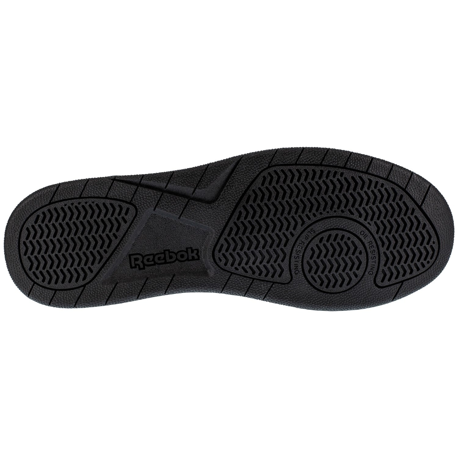 Reebok Work Women's BB4500 Low Cut - Electrical Hazard - Composite Toe Sneaker - Black - Outsole View