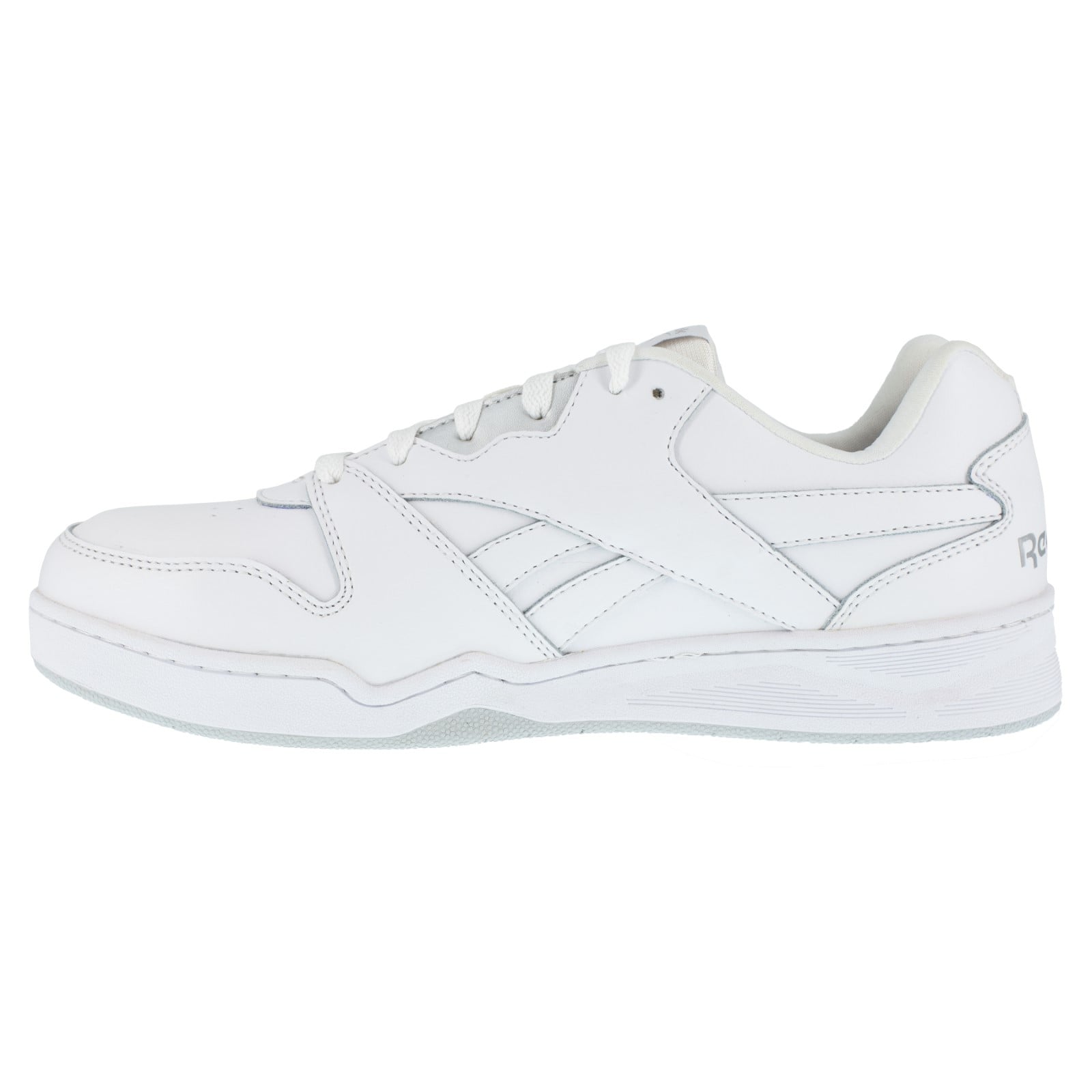 Reebok Work Women's BB4500 Low Cut - Static Dissipative - Composite Toe Sneaker RB161 - White - Side View