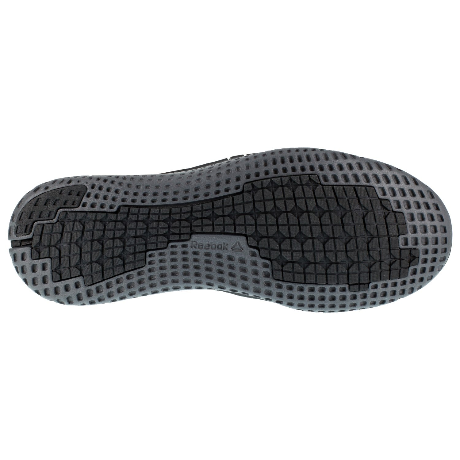 Reebok Work Men's Print Work ULTK - Composite Toe SD Athletic Work Shoe - Coal Grey - Outsole View