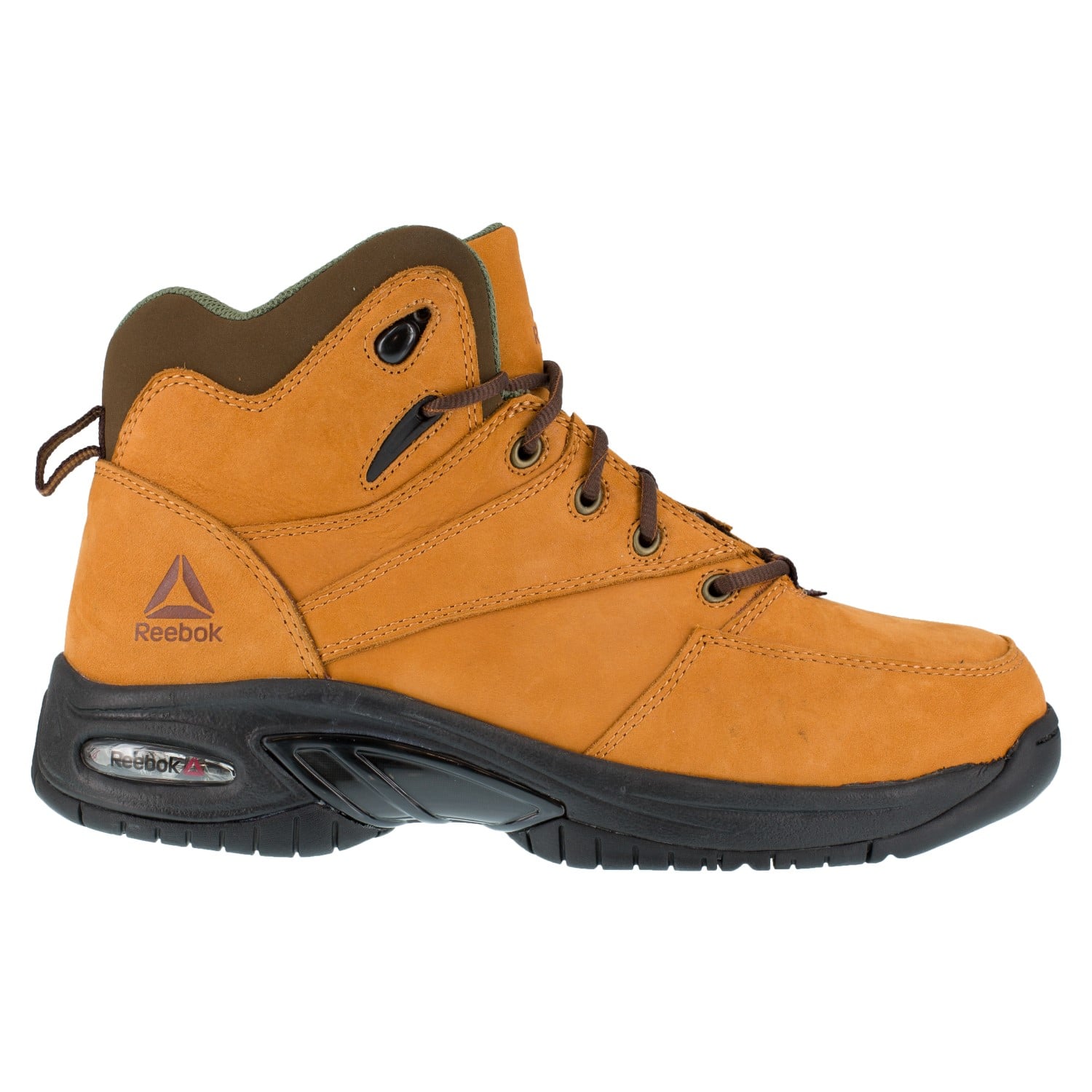 Reebok Work Women's Tyak Comp Toe Comfort Work Boot CD - Golden Tan - Side View