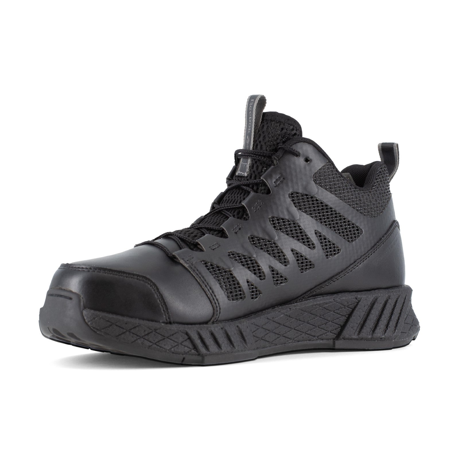 Reebok Men's Floatride Energy Mid-Cut Tactical Boot - Black - Other Profile View