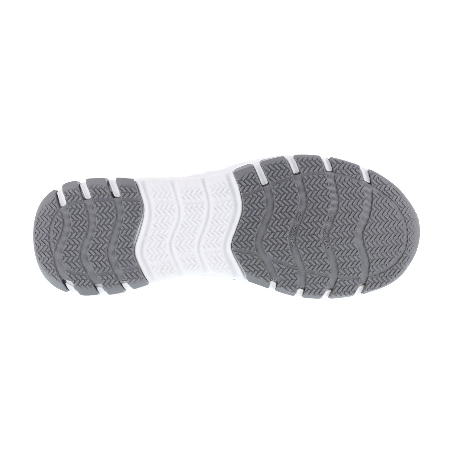 Reebok Work Men's Sublite Soft Toe Comfort Athletic Work Shoe ESD - White - Outsole View