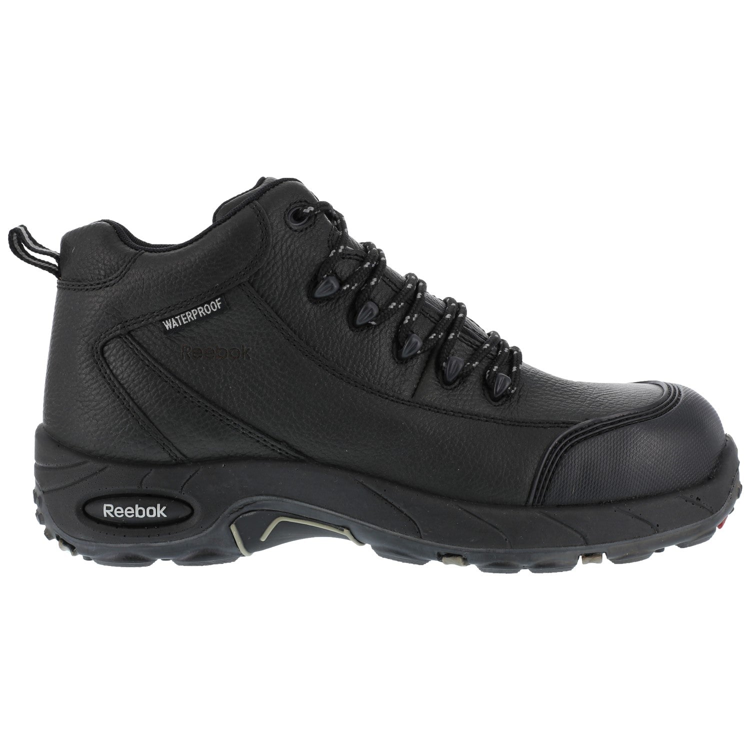 Reebok Work - Women's Tiahawk - Waterproof Sport Work Boot - RB455 - Black - Side View