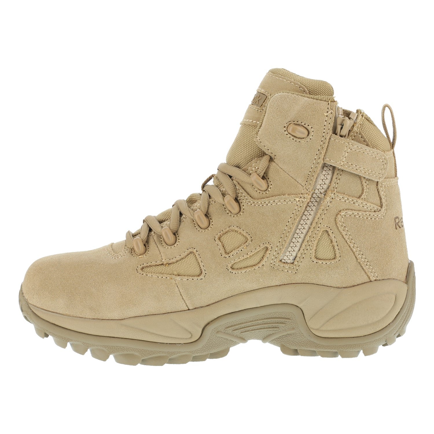 Reebok Duty Men's Rapid Response Tactical Soft Toe Boot - Desert Tan - Side View