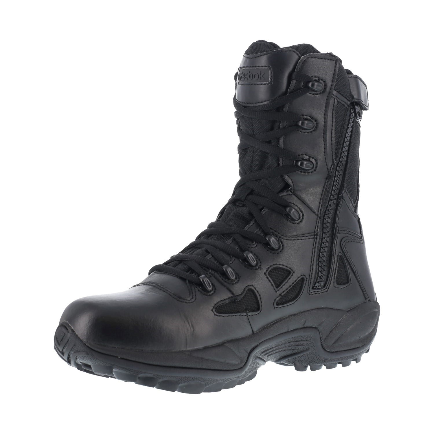 Reebok Duty Women's Rapid Response Tactical Soft Toe 8" Boot - Black - Other Profile View
