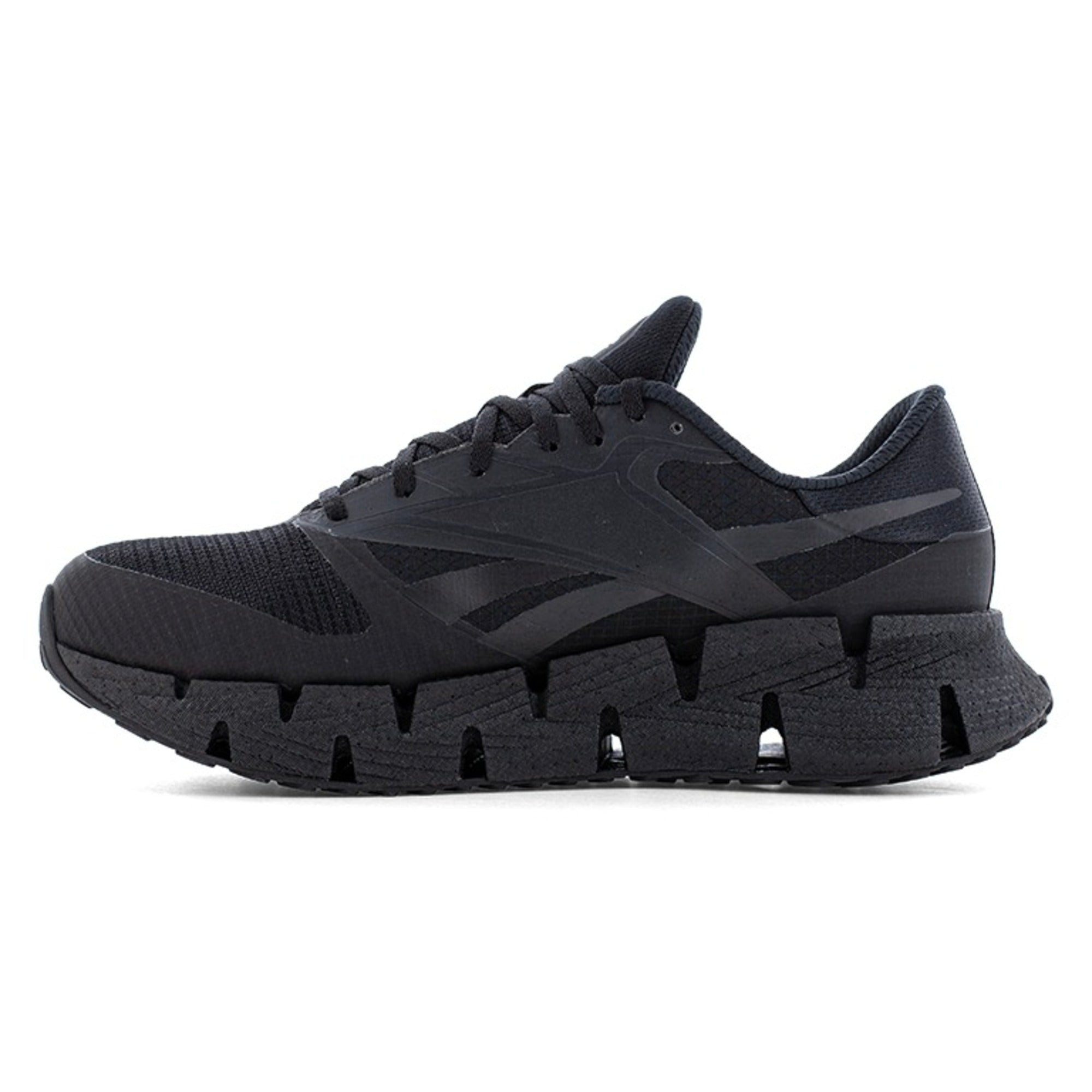 Reebok Men's RB3030 Black FloatZig Work Composite Toe Athletic Shoes - Black - side view 2