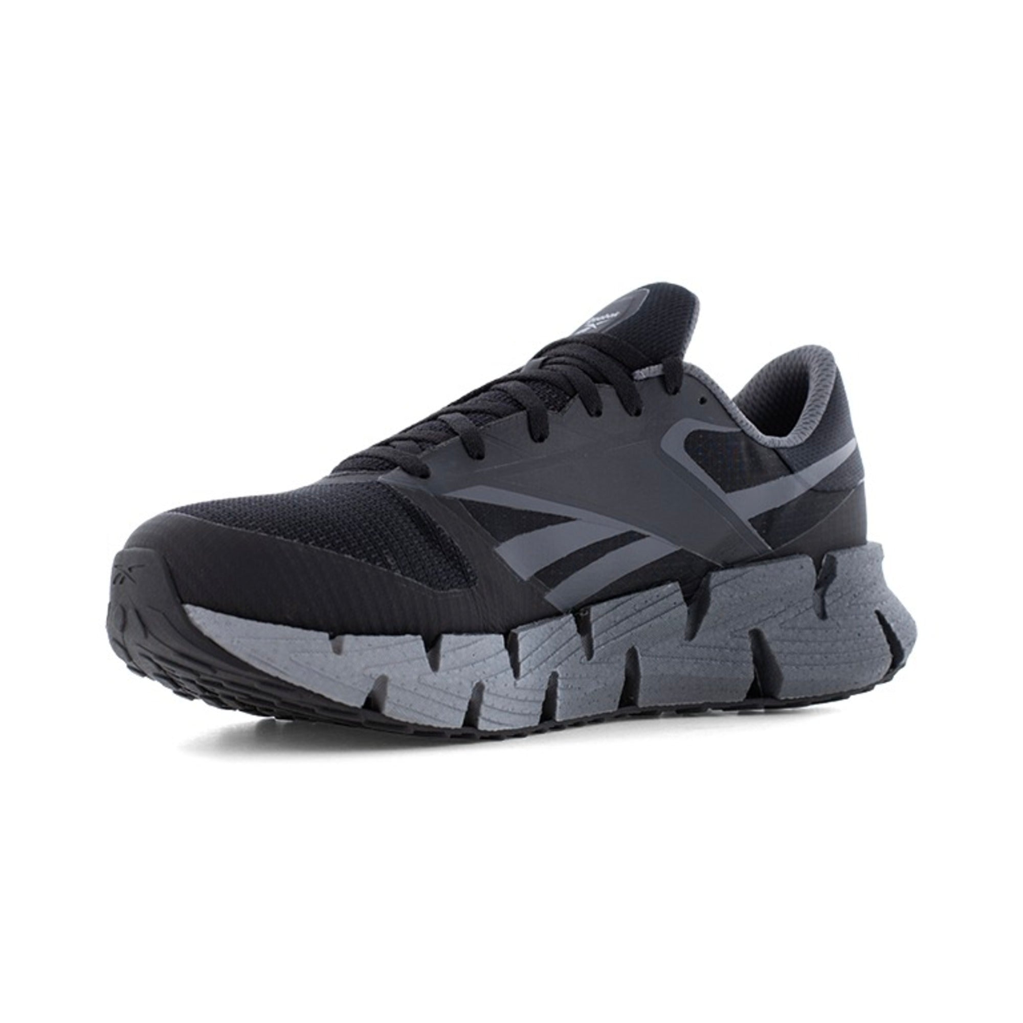 Reebok Men's RB3031 Black and Gray FloatZig Work Composite Toe Athletic SD10 - Black - angle2