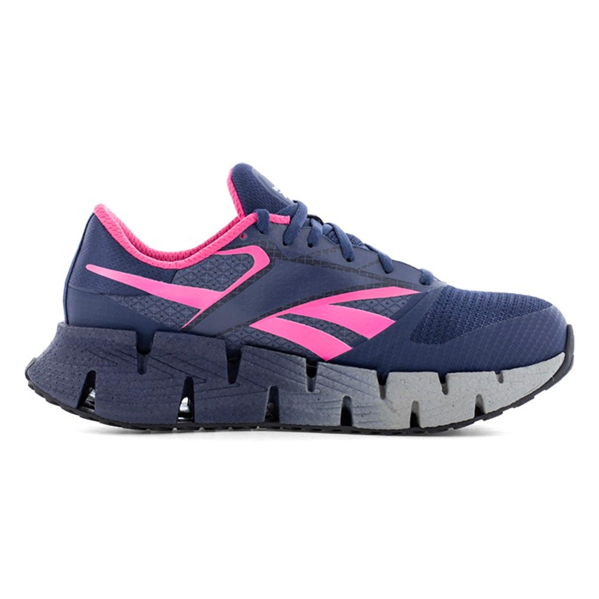 Reebok Women's RB309 Blue and Pink FloatZig Work Composite Toe Athletic SD10 - Blue - Other Shoe Side