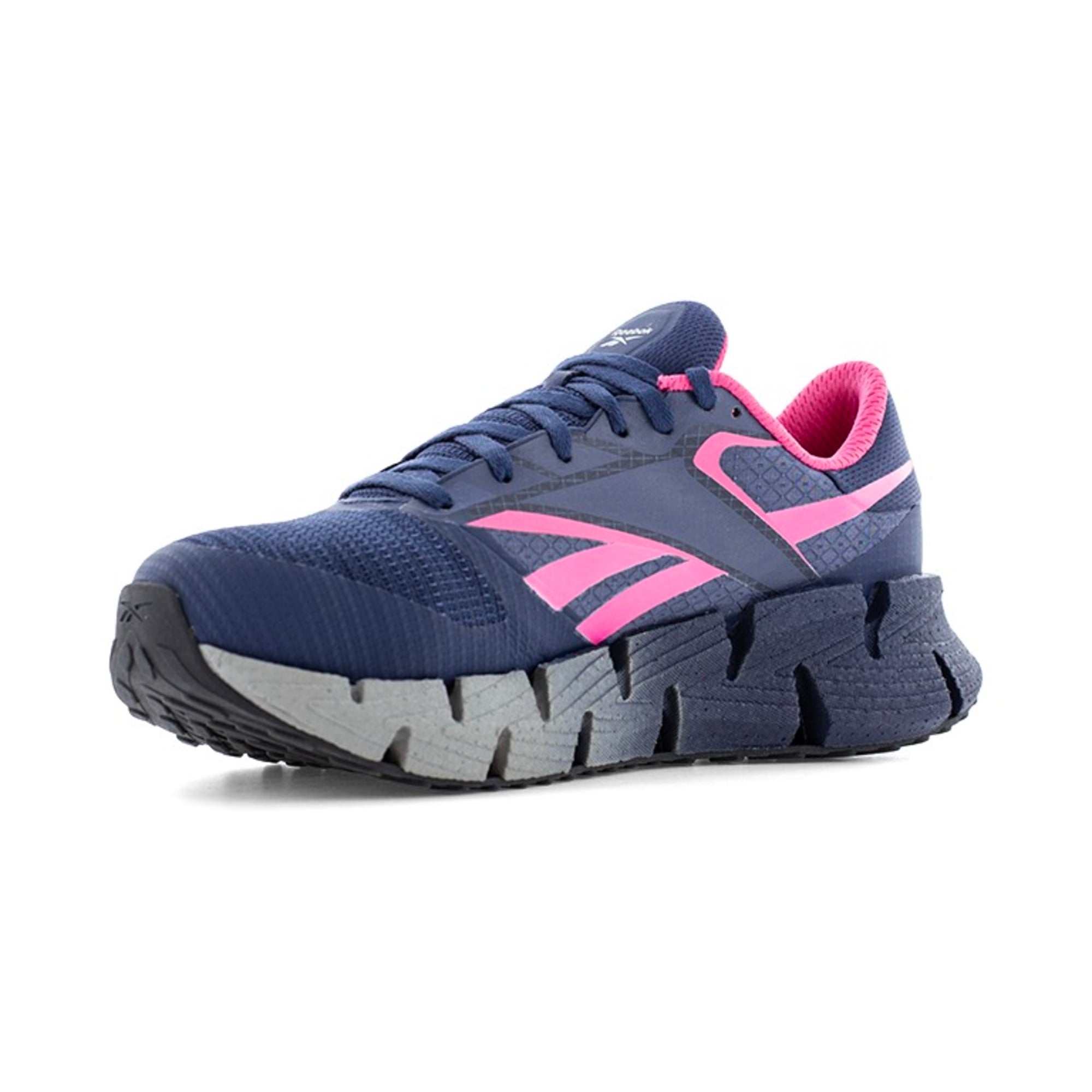 Reebok Women's RB309 Blue and Pink FloatZig Work Composite Toe Athletic SD10 - Blue - angle2