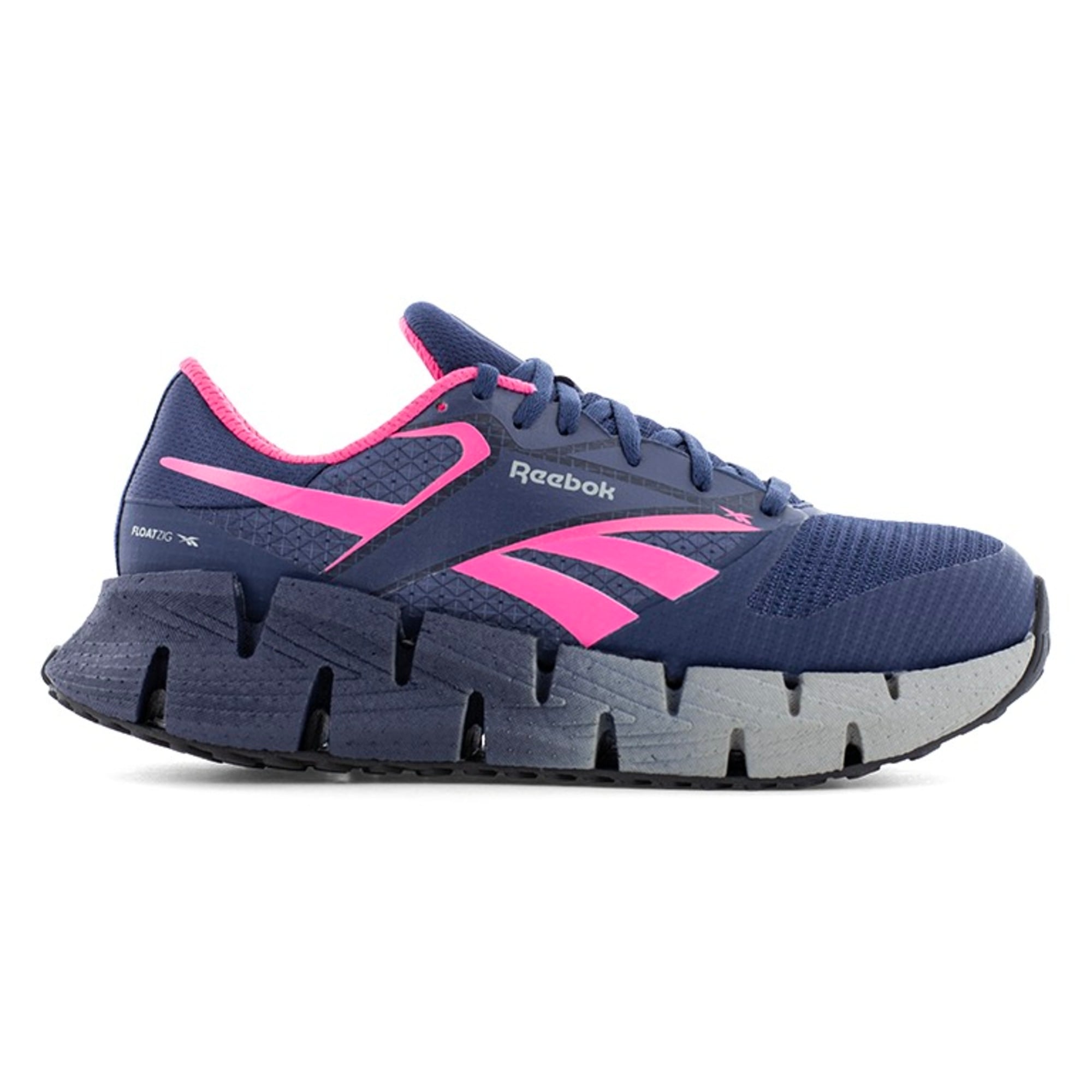 Reebok Women's RB309 Blue and Pink FloatZig Work Composite Toe Athletic SD10 - Blue - side view