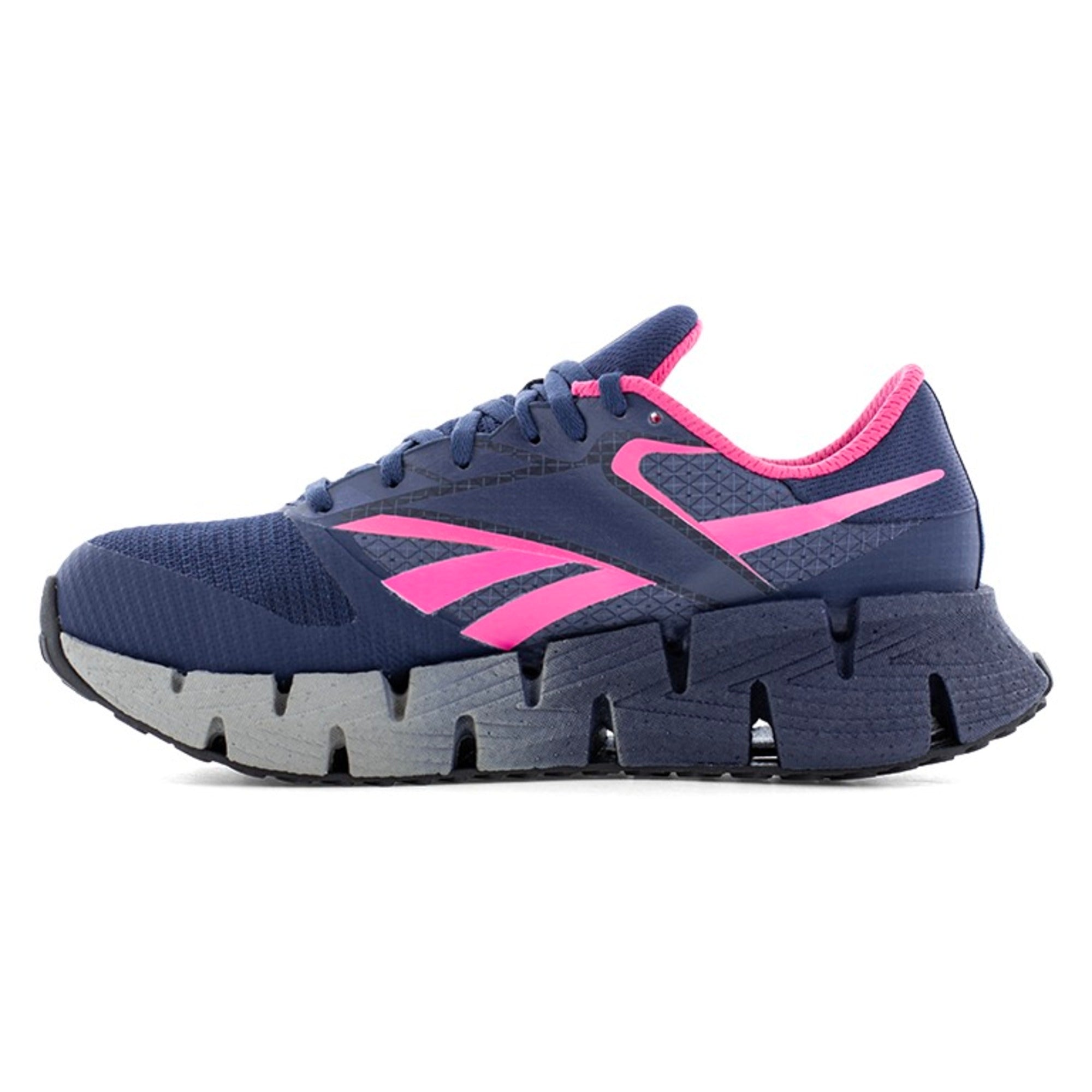 Reebok Women's RB309 Blue and Pink FloatZig Work Composite Toe Athletic SD10 - Blue - side view 2