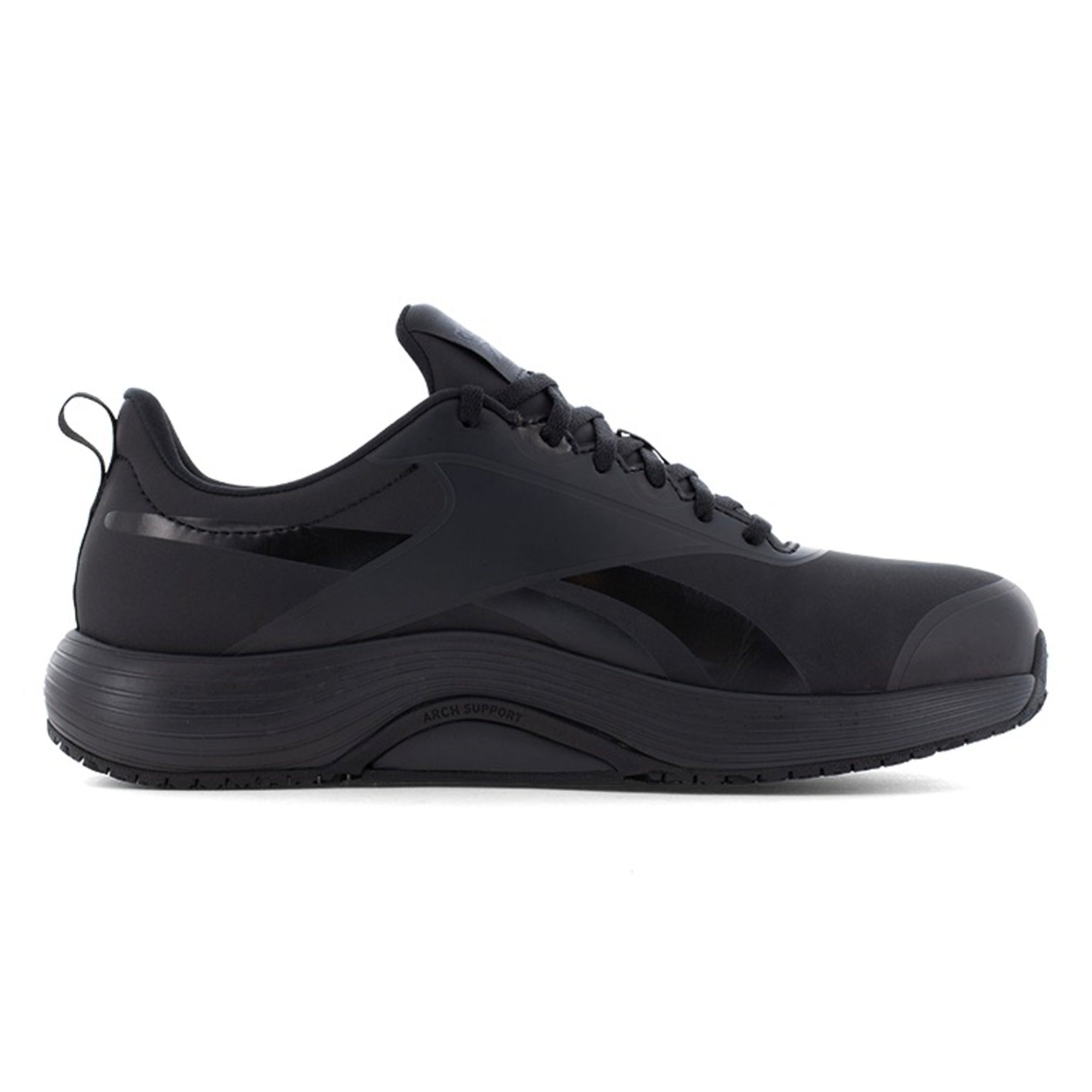 Reebok Men's RB5100 Black Lite Plus 4 Work Composite Toe Athletic Shoes SD10 - Black - Other Shoe Side