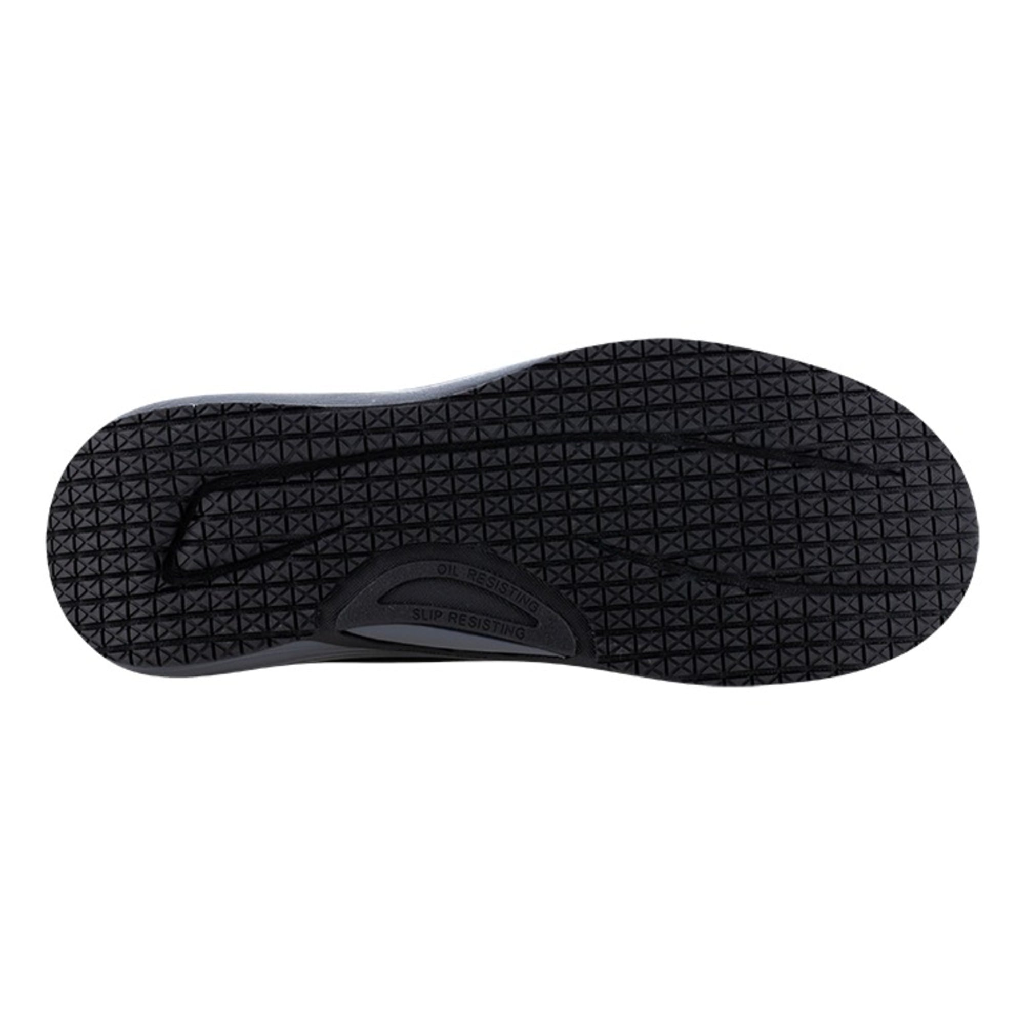 Reebok Men's RB5102 Black and Gray Lite Plus 4 Work Composite Toe Athletic EH - Black - bottom view