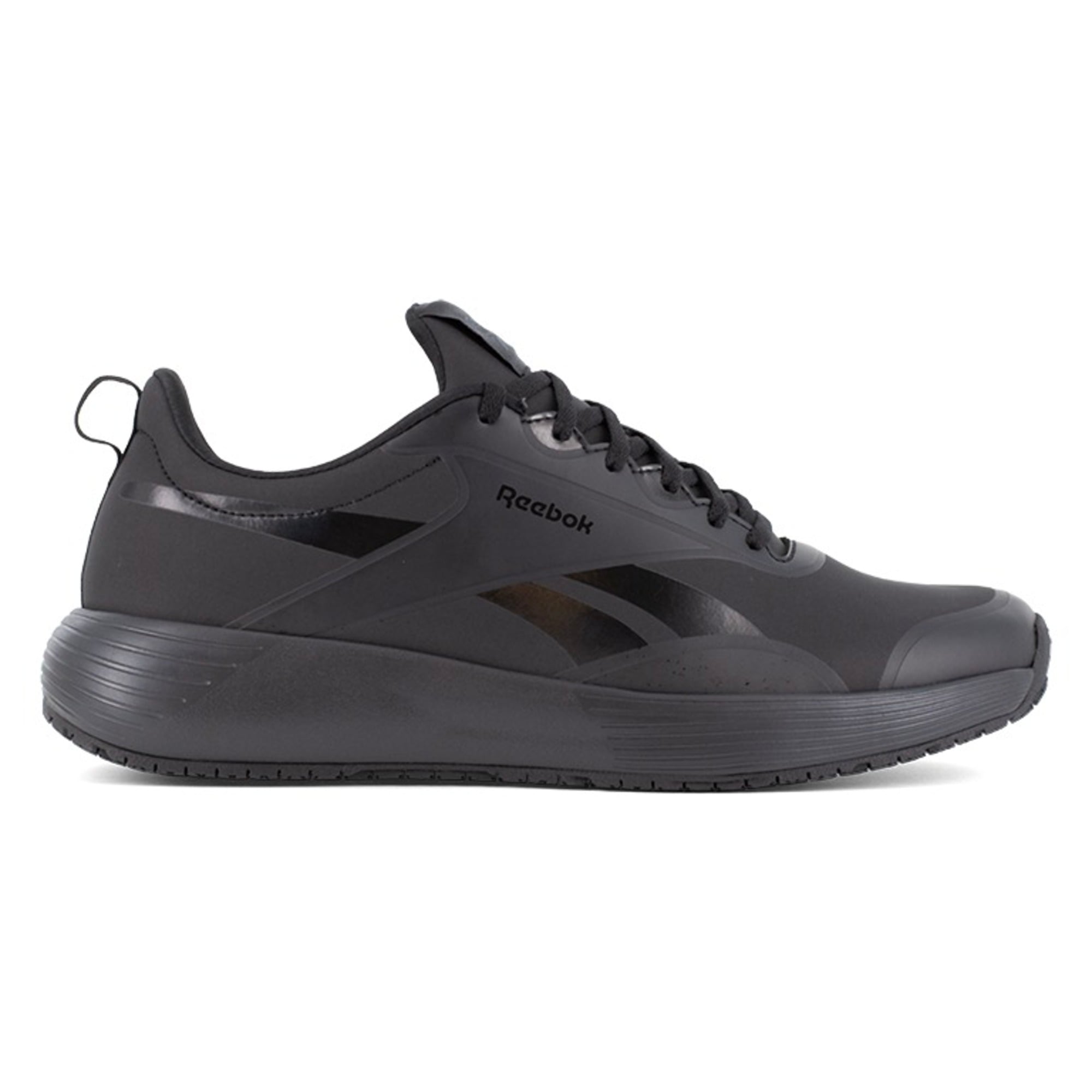 Reebok Women's RB510 Black Lite Plus 4 Work Composite Toe Athletic SD10 - Black - side view