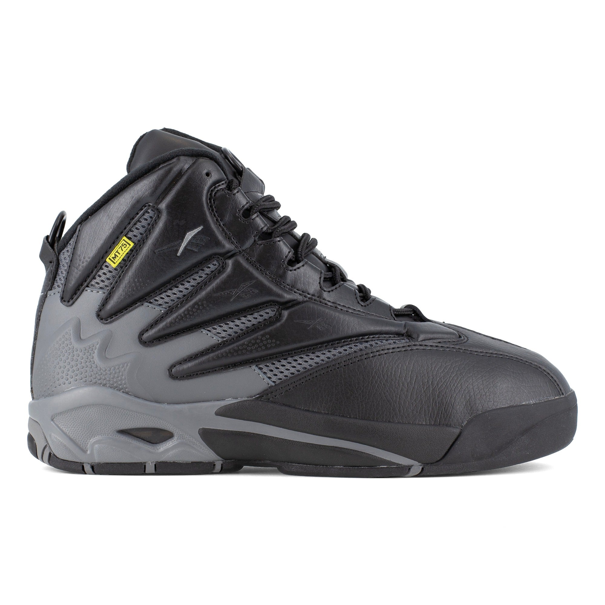Reebok Men's RB9406 Black and Dark Gray The Blast Work Composite Toe Athletic - Black - side view