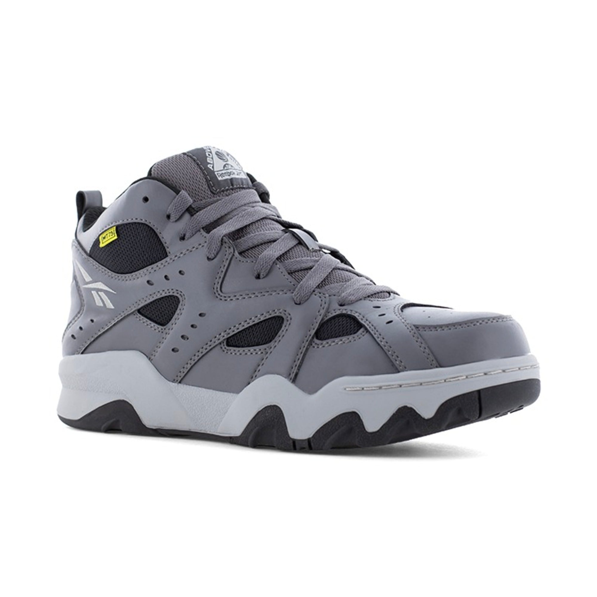 Reebok Men's RB9421 Gray and Black ATR Decimator Work Composite Toe Athletic - Grey - angle main