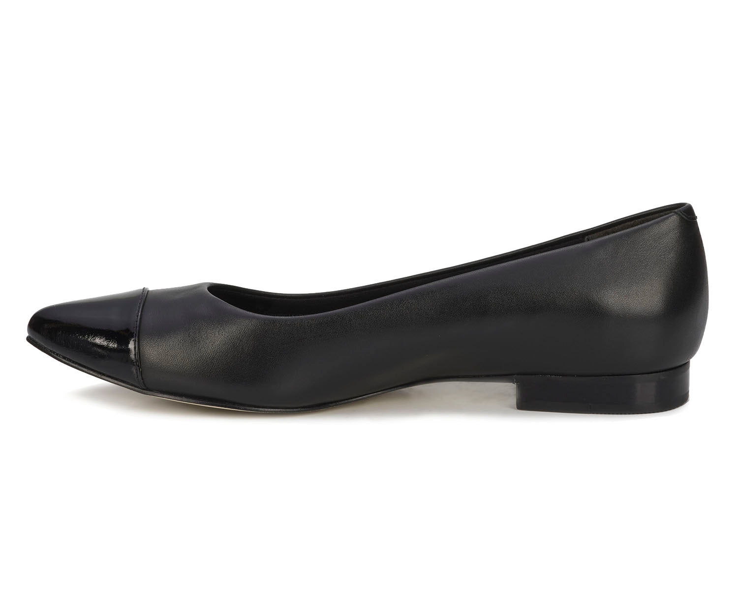 Ros Hommerson Remi Women's Flat Shoe - Black Leather - Inside View