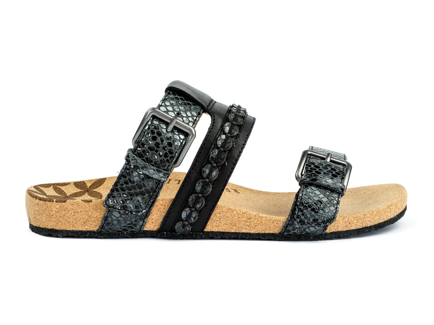 Revitalign Sofia - Women's Supportive Slides - Black 2