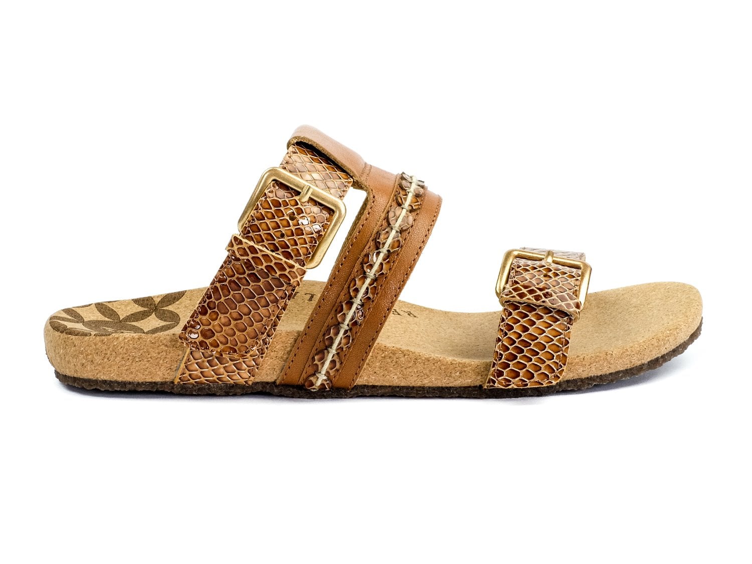 Revitalign Sofia - Women's Supportive Slides - Whisky 2
