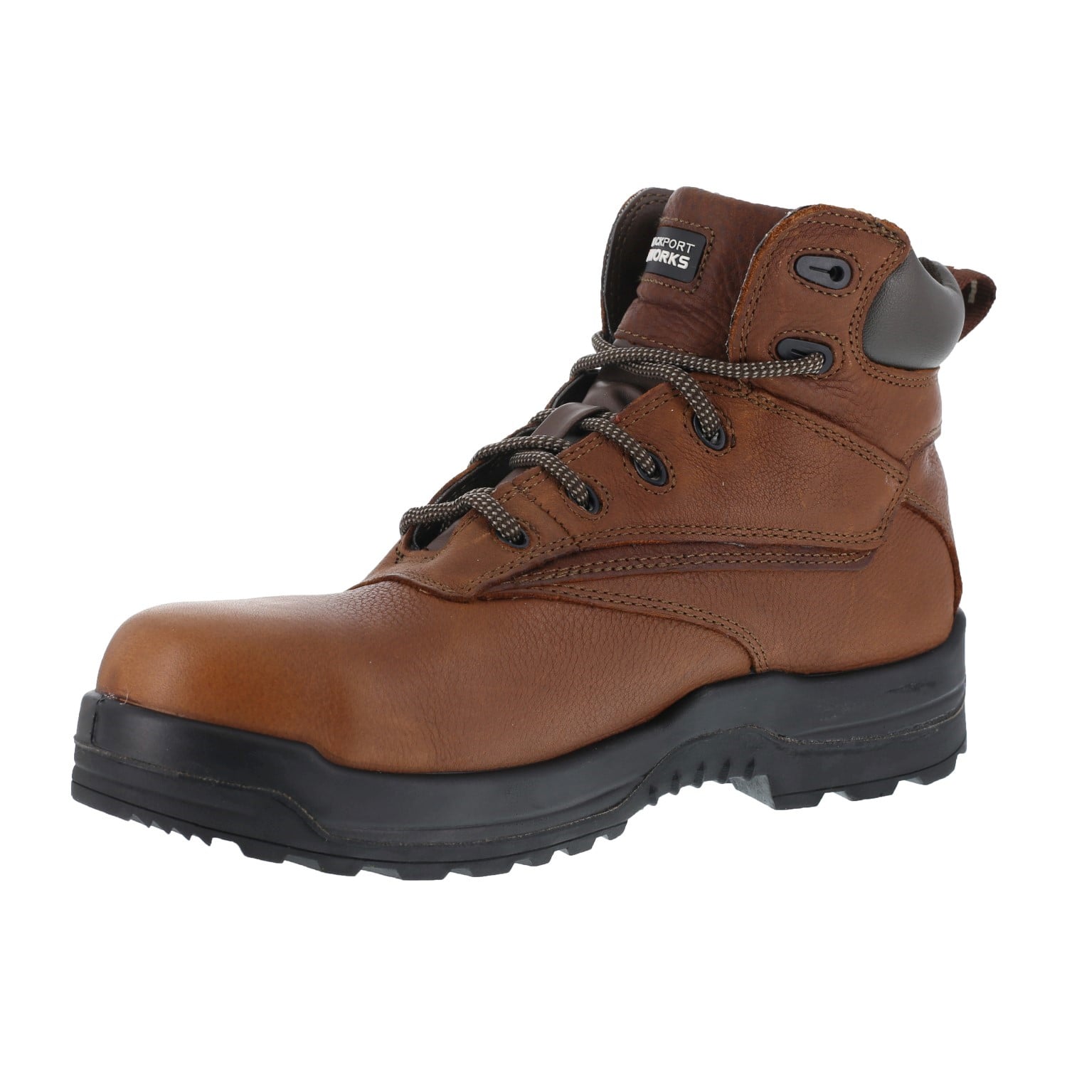Rockport Works Women's More Energy Comp Toe 6" Work Boot Waterproof - Deer Tan - Other Profile View