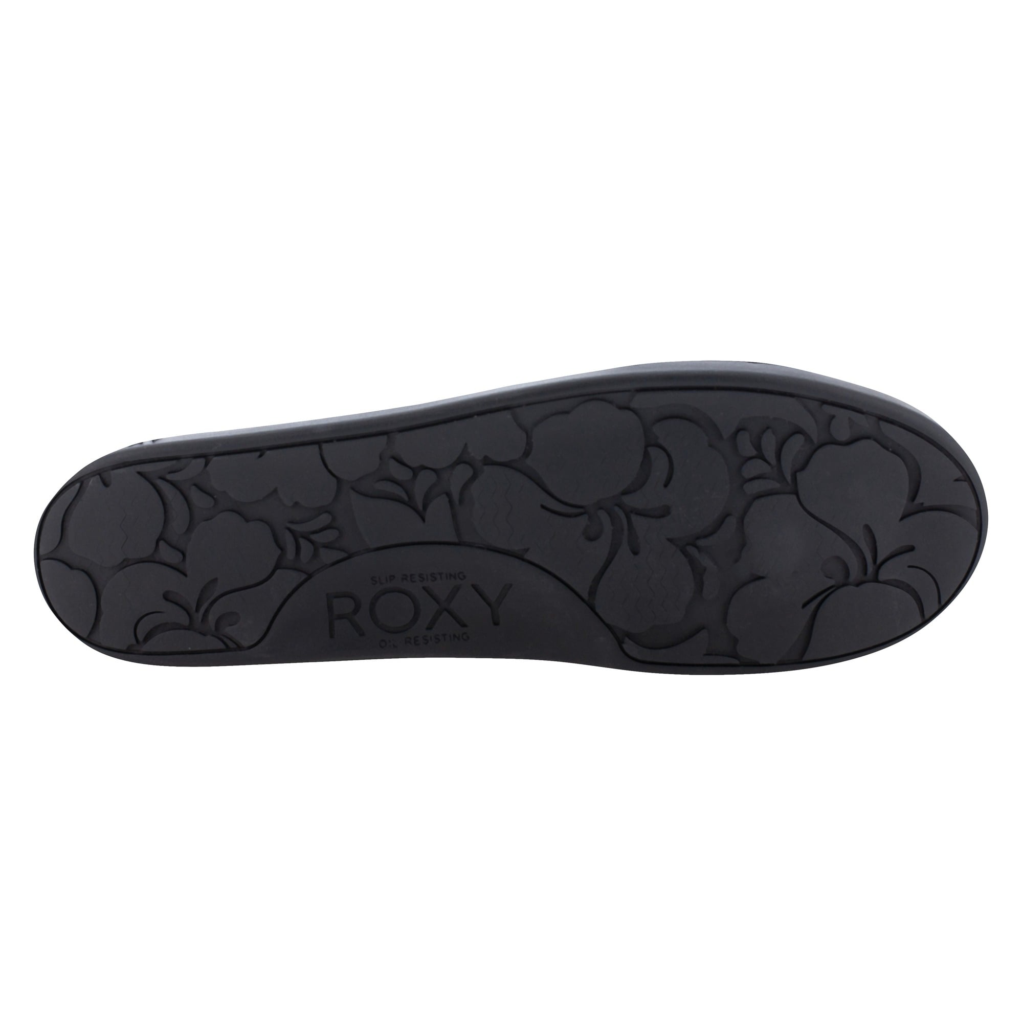 Roxy at Work Bayshore Women's Casual Slip-Resistant Work Shoe - Black - Black - bottom view