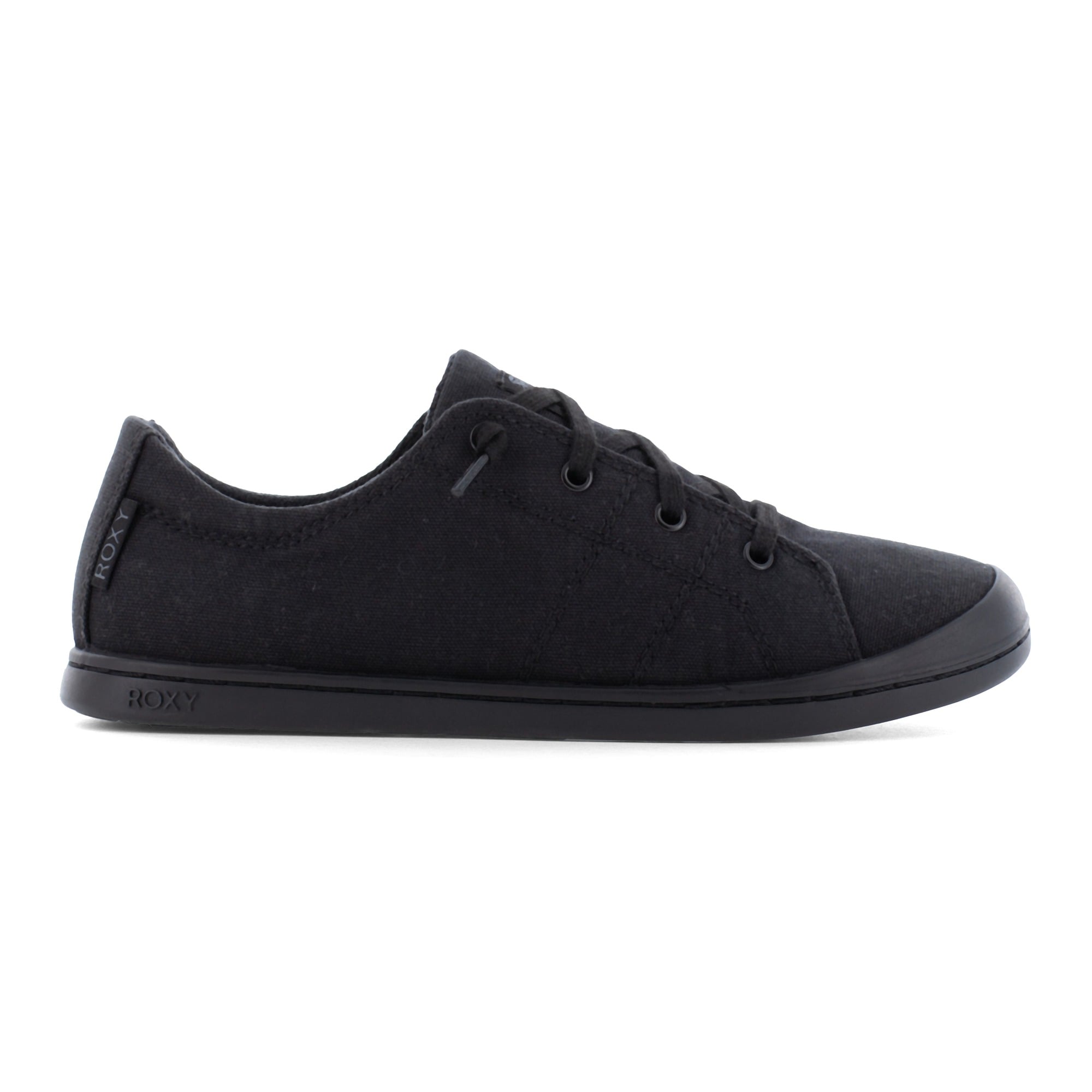 Roxy at Work Bayshore Women's Casual Slip-Resistant Work Shoe - Black - Black - side view
