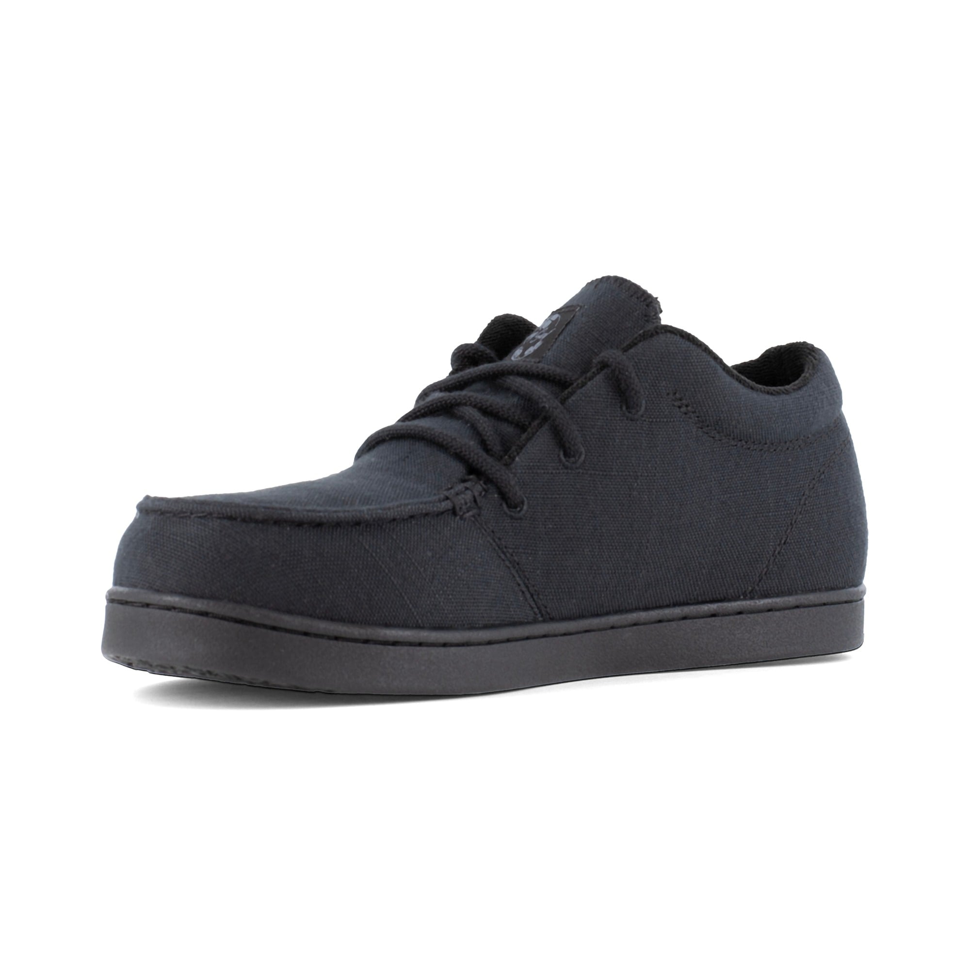 Roxy at Work Minnow Work Women's Composite Toe - Casual Work Mid-Cut - Black Women's Work Shoe - Black - angle2