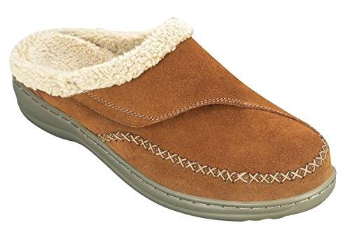 Orthofeet Charlotte Women's Orthotic Slippers - Brown