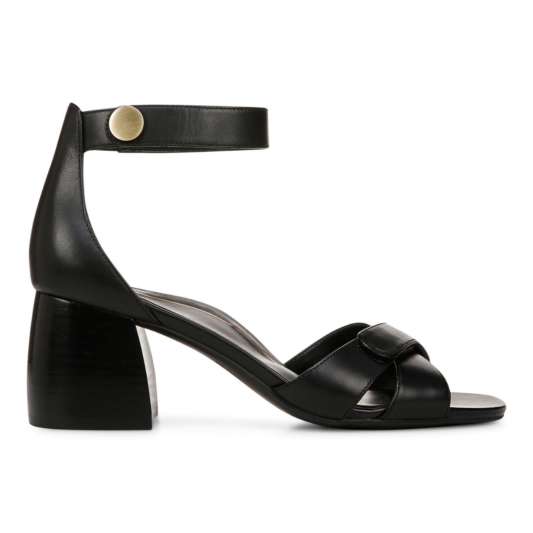 Vionic Salinas Women's Supportive Orthotic Heeled Shoe - All Black - Right side