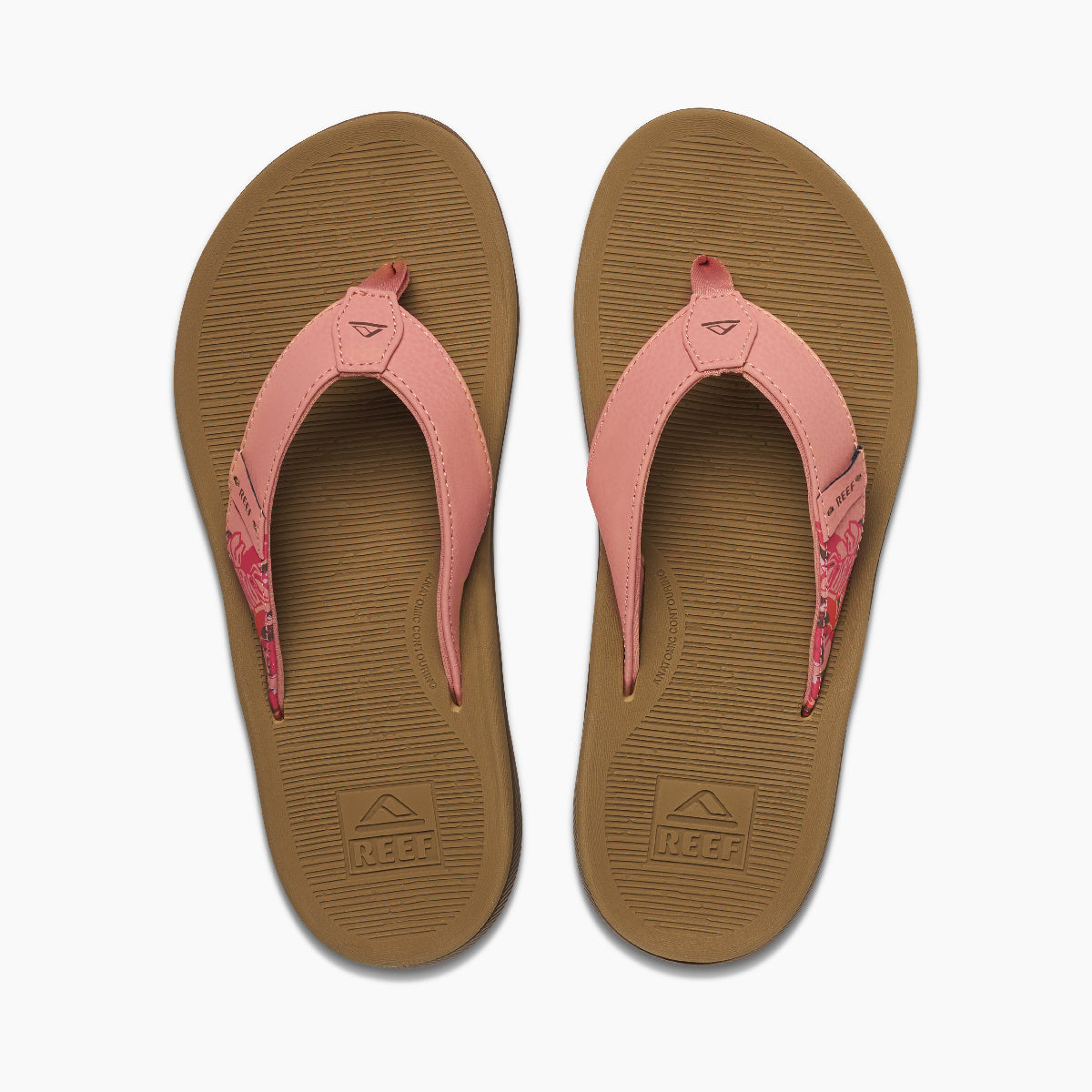 Reef Santa Ana Women\'s Sandals - Rose - Top