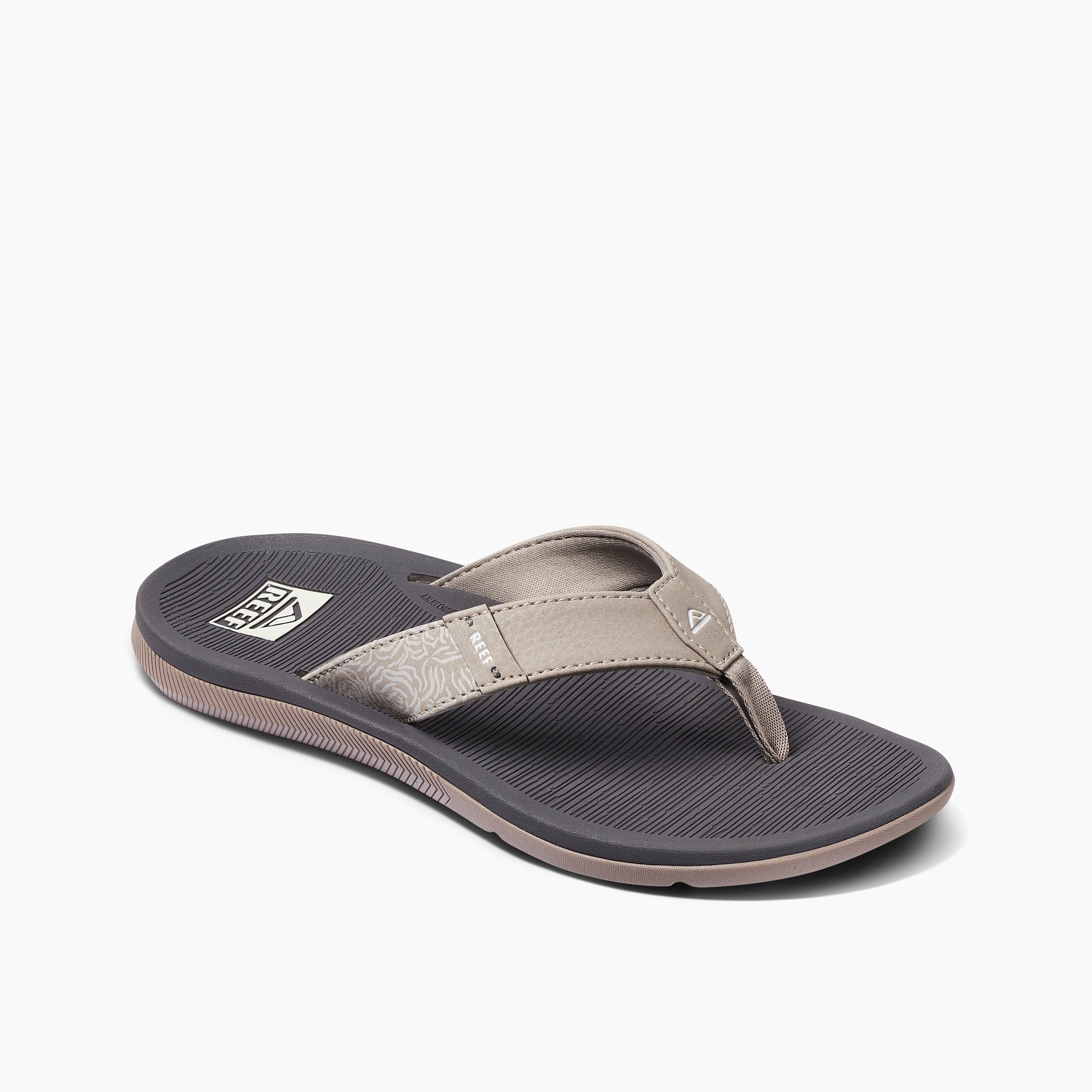 Reef Santa Ana Women\'s Sandals - Mushroom - Angle