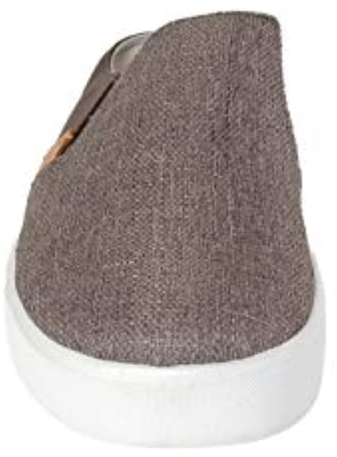 Revitalign Esplanade Canvas - Women's Slip-on Shoe - Dark Taupe