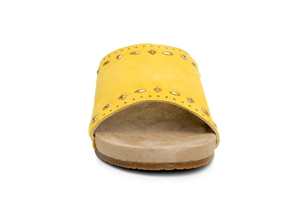 Revitalign Sofia Stud Women's Sandals - Mineral Yellow