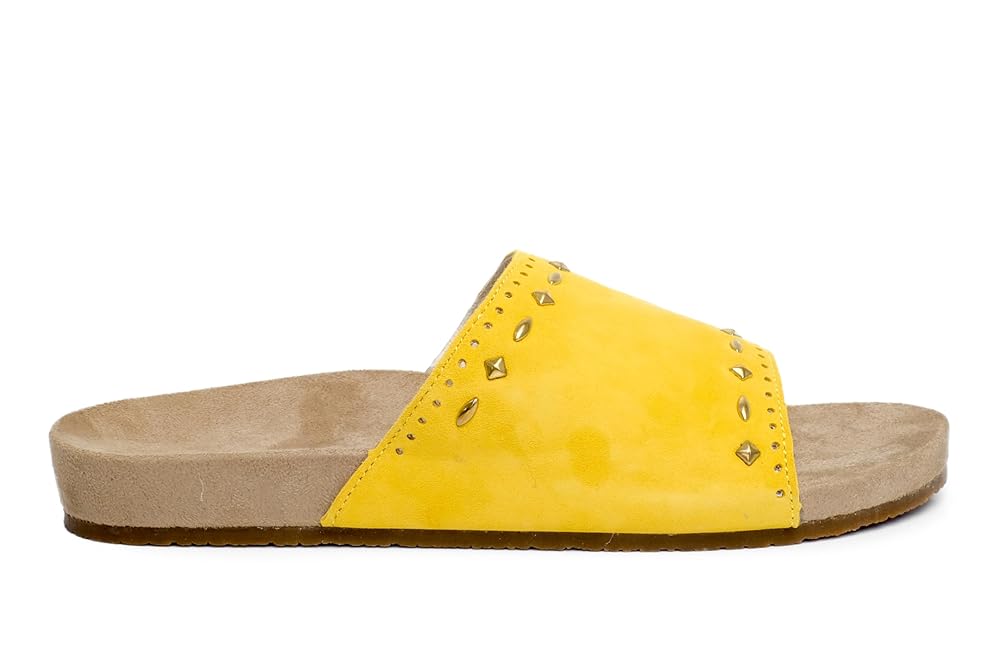 Revitalign Sofia Stud Women's Sandals - Mineral Yellow
