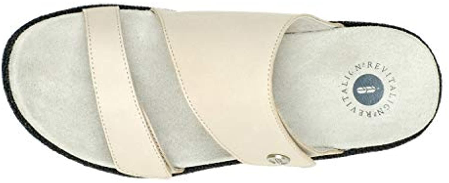 Revitalign Breakwater Women's Adjustable Platform Sandal - Grey